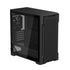 Gigabyte C102 GLASS Mid Tower PC Case - Black, Tempered Glass Side Panel, Optimized Airflow, Dual USB 3.0 Ports, Supports Liquid Cooling Up to 360mm