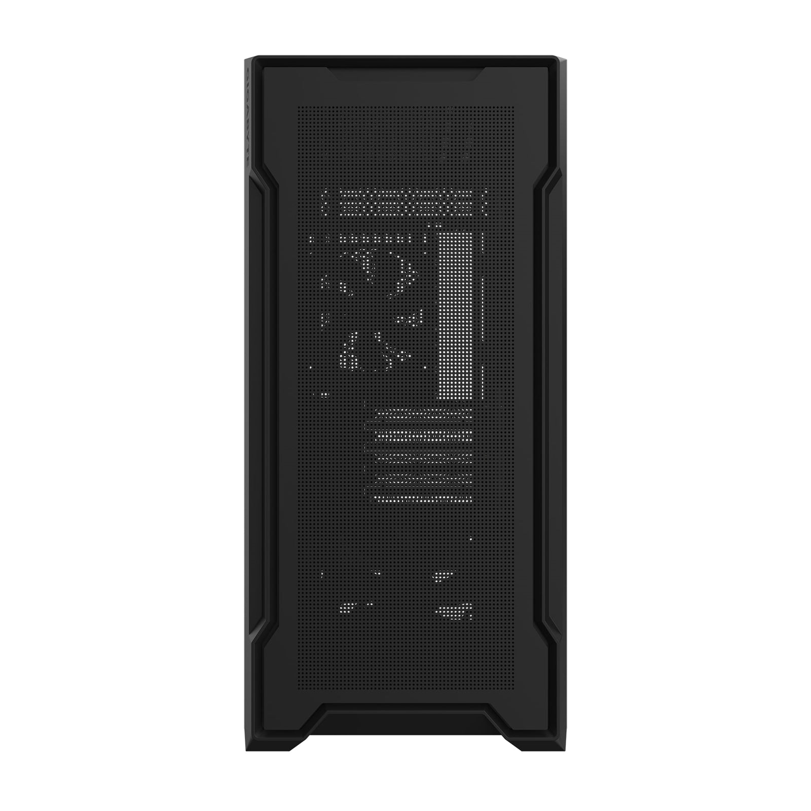 Gigabyte C102 GLASS Mid Tower PC Case - Black, Tempered Glass Side Panel, Optimized Airflow, Dual USB 3.0 Ports, Supports Liquid Cooling Up to 360mm