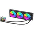 GameMax Iceburg 360mm ARGB Liquid AIO CPU Cooler with Triple 120mm Fans, PWM Control, and RGB Lighting - Compatible with Intel and AMD