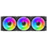 GameMax Iceburg 360mm ARGB Liquid AIO CPU Cooler with Triple 120mm Fans, PWM Control, and RGB Lighting - Compatible with Intel and AMD