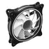 CiT Tornado FNB 120mm RGB LED Fan - High Airflow, Quiet Operation, 4-Pin PWM, Black