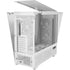 Antec Flux PRO Full Tower PC Case with Tempered Glass, White/Wood, 6 Pre-Installed Fans, USB Type-C, E-ATX/ATX/mATX/mITX Compatibility