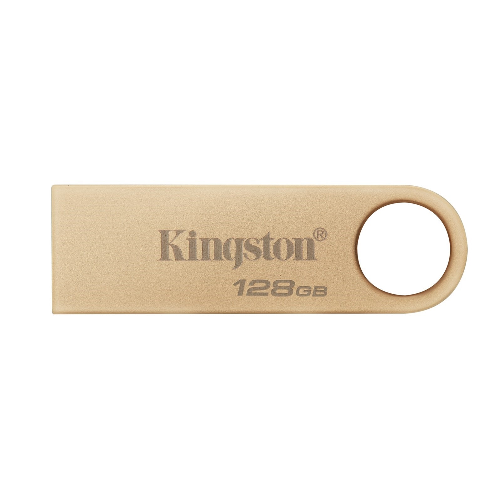 Kingston 128GB DataTraveler SE9 G3 Memory Pen, USB 3.2 Gen1 Type-A, Metal Gold Casing