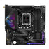 ASRock Z890M RIPTIDE WIFI PHANTOM GAMING Intel 1851 Socket Motherboard, Micro-ATX, 4x DDR5 Slots, 3x M.2 Sockets, 3x USB-C Port, Fitted I/O Shield, 2.5GbE LAN, Wi-Fi 6E, 1x DisplayPort / 1x HDMI / 2x USB-C (USB4)