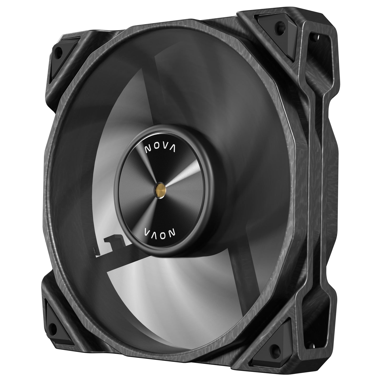 Antec NOVA 120 PWM Fan - High-Performance Cooling with Fluid Dynamic Bearing, Precise Three-Phase Speed Control, Industrial-Grade Metal Construction, and Dustproof Design