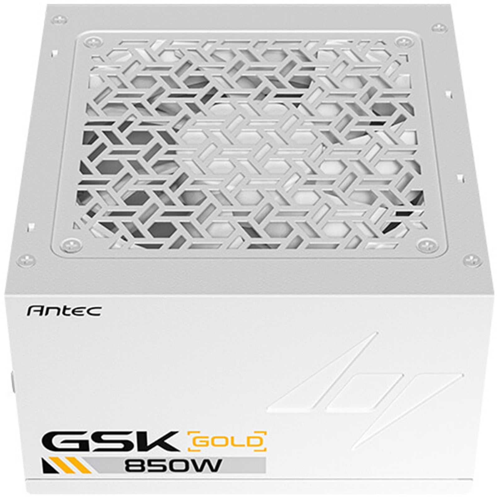 Antec GSK ATX3.1 850W Power Supply, White,80 PLUS Gold, Full Modular, PCIe 5.1, JP Capacitors, Silent FDB Fan, CircuitShield Protection