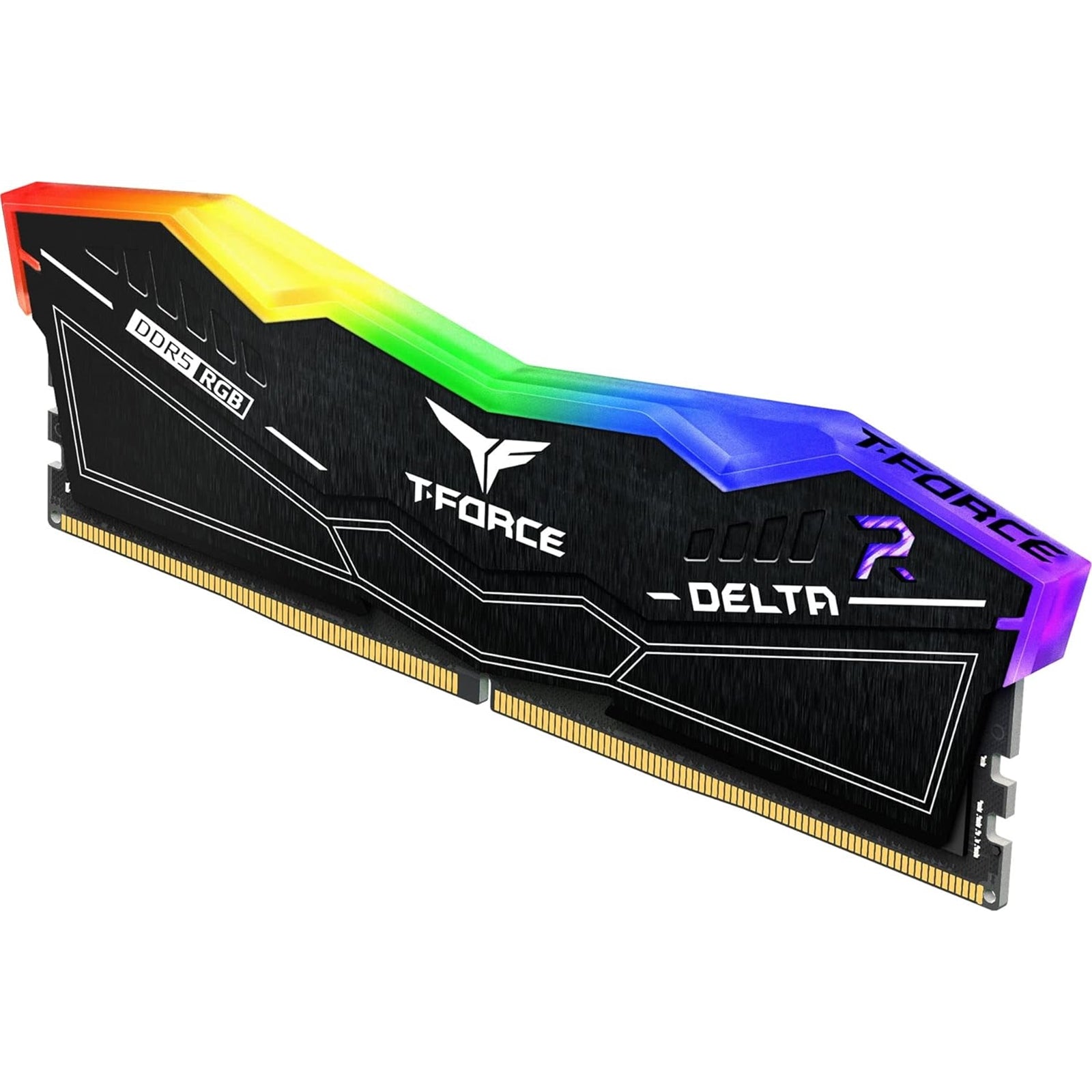 TEAMGROUP T-Force RGB FF3D564G6000HC38ADC01 64GB (2x32GB) System Memory, 6000MHz, DDR5 Kit, Black