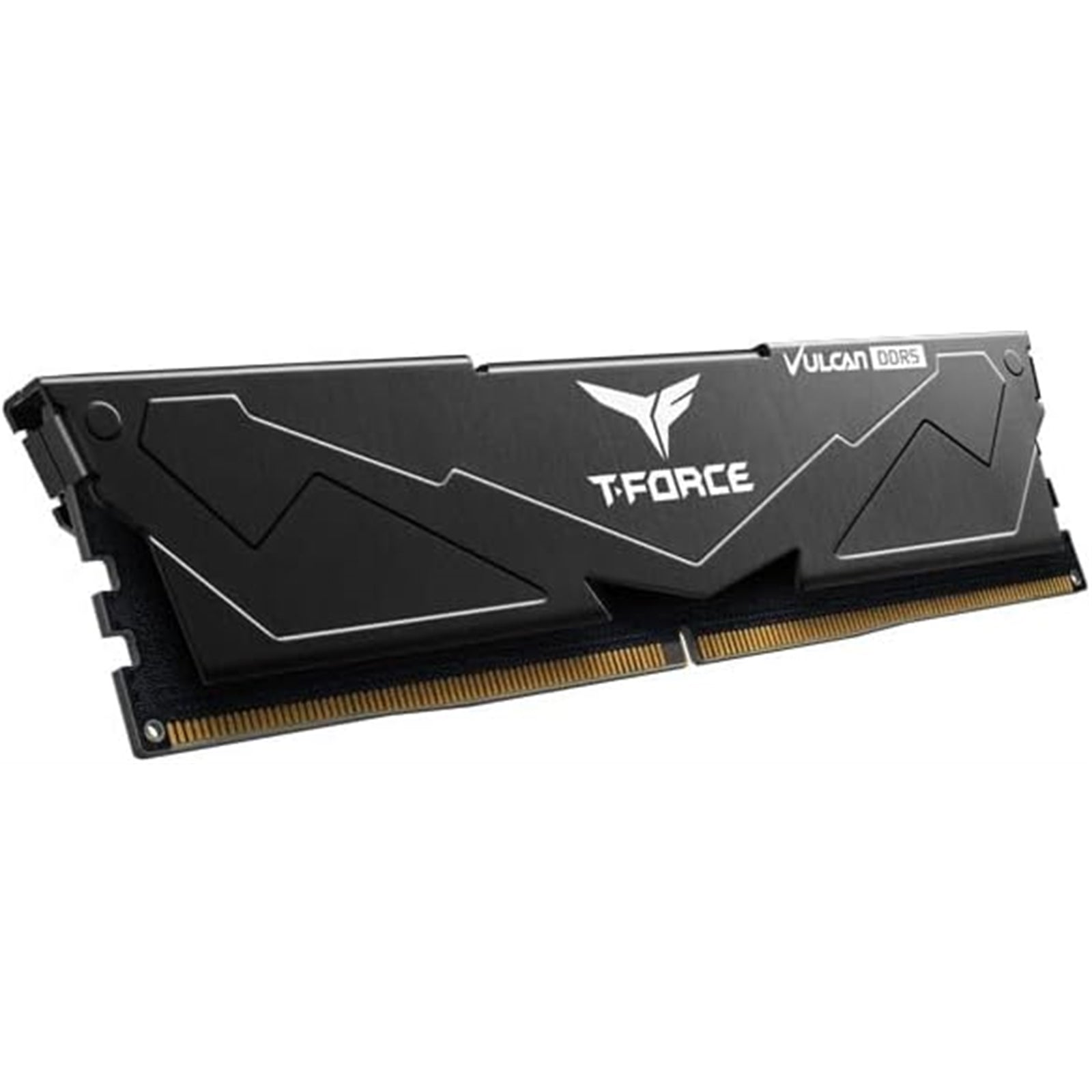 Team T-Force Vulcan FLBD516G6000HC38ADC01 System Memory, 16GB (2 x 8GB) DDR5, 6000MHz, CL38, Black