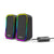 Marvo Scorpion SG-285 Havoc 20 USB Powered Stereo RGB 6W Gaming Speakers (Black)