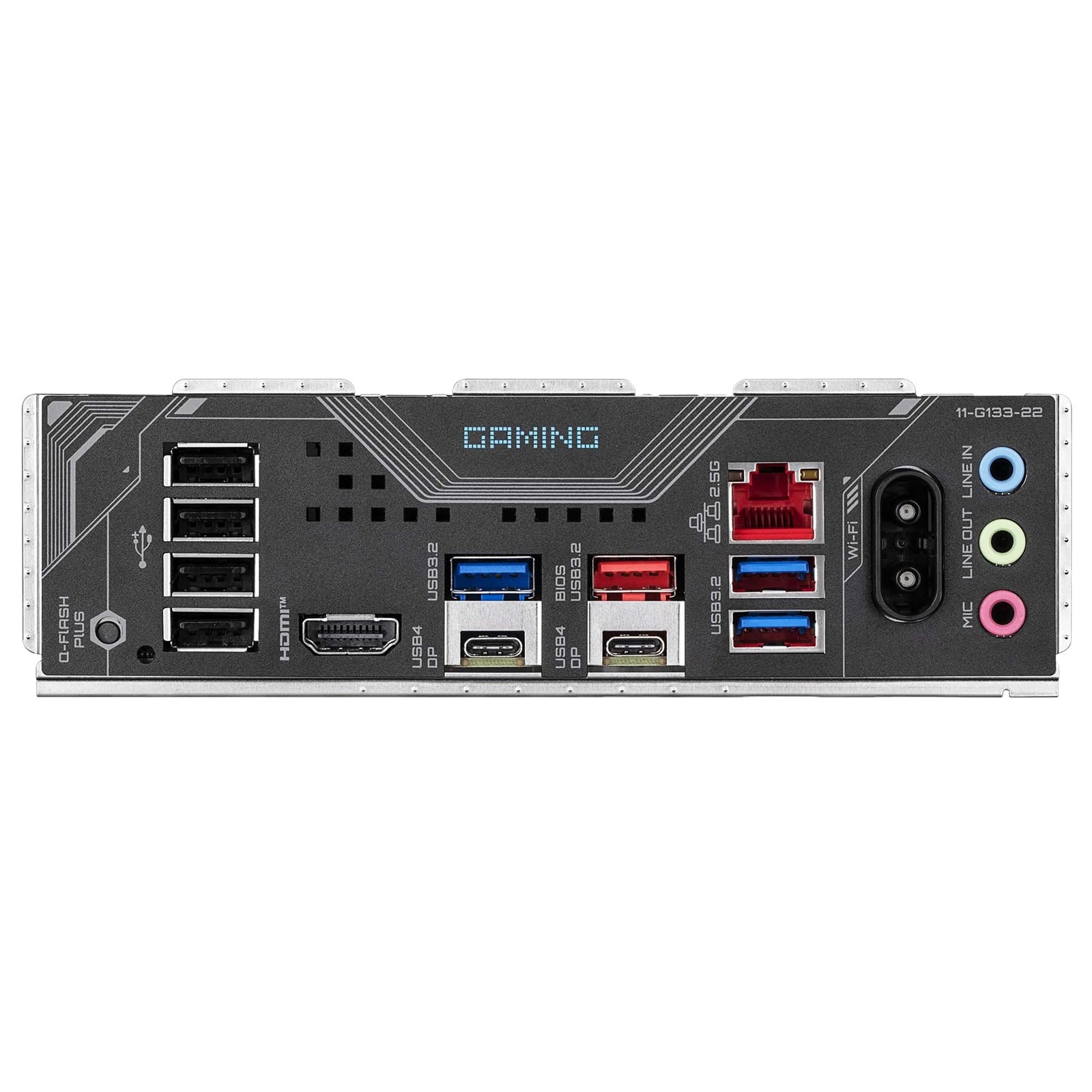 Gigabyte X870 GAMING WIFI6 AMD AM5 Socket Motherboard, ATX, 4x DDR5 Slots, 3x M.2 Sockets, 3x USB-C Port, Fitted I/O Shield, 2.5GbE LAN, Wi-Fi 6, 1x HDMI Port / 2x USB-C (USB4)