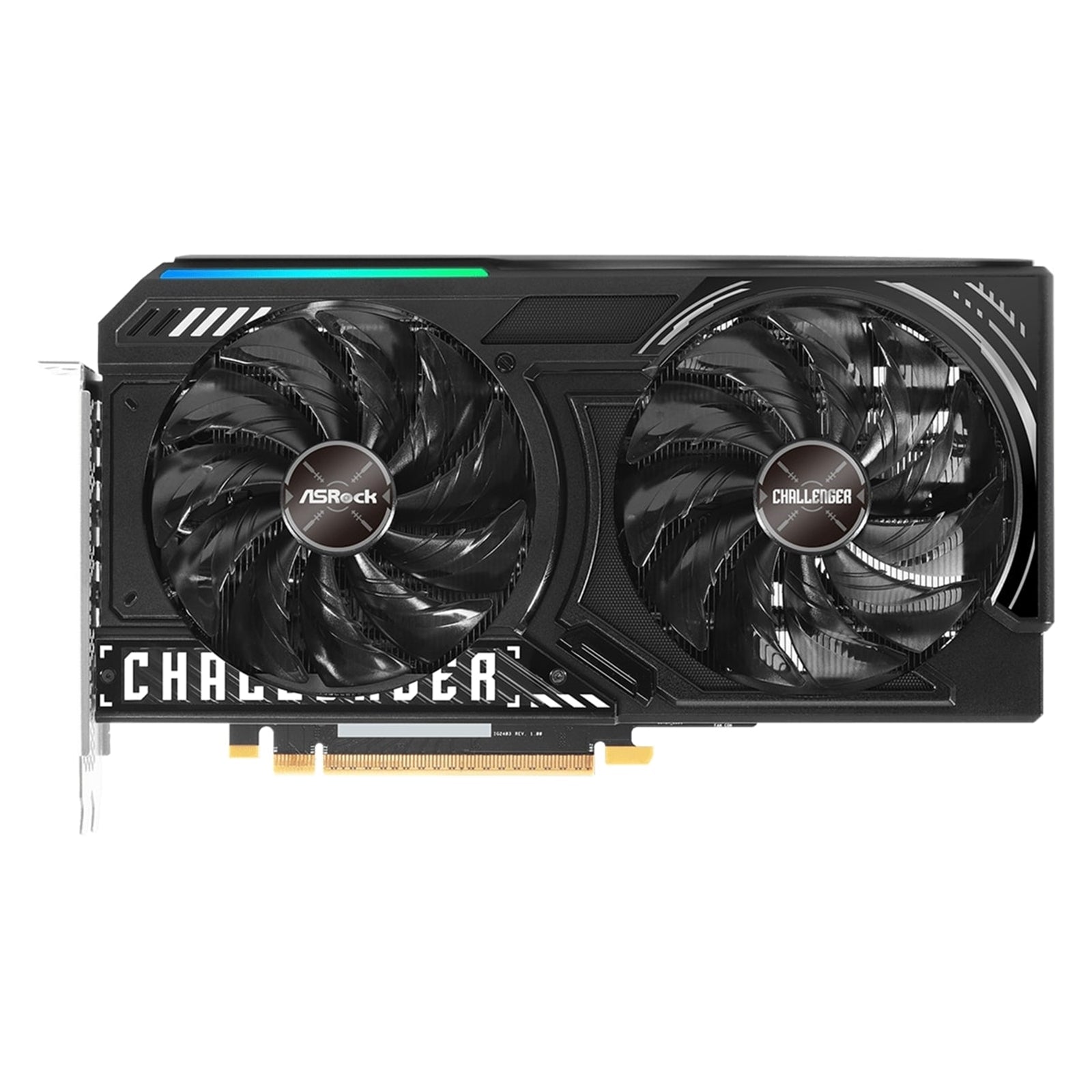 ASRock Intel Arc B570 Challenger 10GB OC Graphics Card, 10GB GDDR6, 2600 MHz Base Clock, Dual Fan, 3x DisplayPorts / 1x HDMI Port