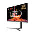 piXL CM32G7 32 Inch 4K IPS Monitor, 165Hz, 1ms, Frameless, Freesync, G-Sync, HDMI, DisplayPort, USB-C, USB-A x 2 With Audio Port, Black, RGB Lighting, VESA Mount, Height Adjustable, 3 Year Warranty