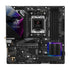 ASRock B850M Riptide WiFi PHANTOM GAMING AMD AM5 Socket Motherboard, Micro-ATX, 4x DDR5 Slots, 3x M.2 Sockets, 2x USB-C Port, Fitted I/O Shield, 2.5GbE LAN, Wi-Fi 7, 1x DisplayPort / 1x HDMI Port