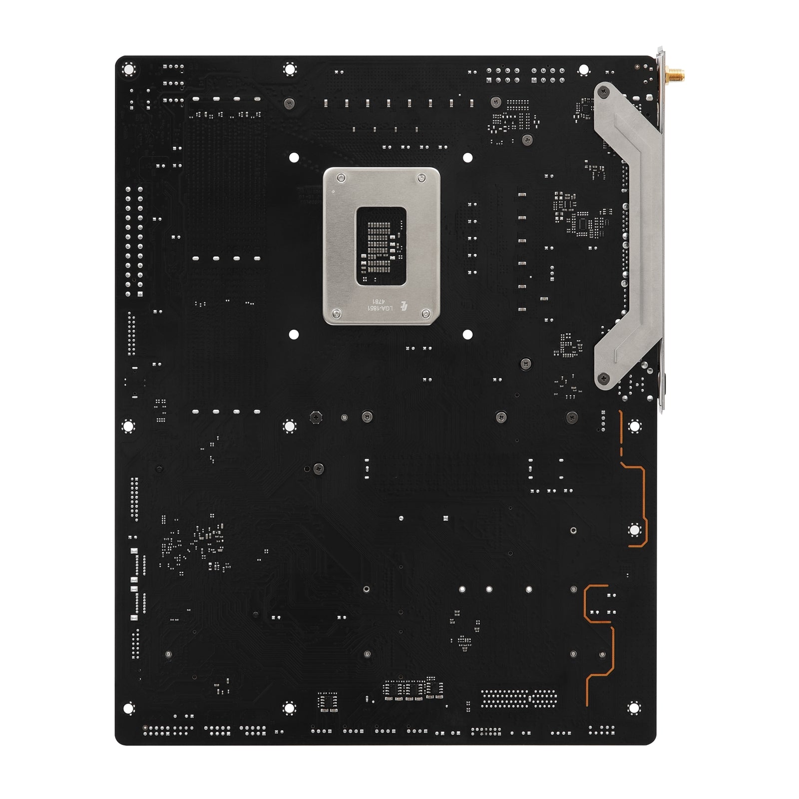 ASRock B860 Lightning WiFi PHANTOM GAMING Intel 1851 Socket Motherboard, ATX, 4x DDR5 Slots, 4x M.2 Sockets, 2x USB-C Port, Fitted I/O Shield, 2.5GbE LAN, Wi-Fi 6E, 1x DisplayPort / 1x HDMI / 1x USB-C (USB4)