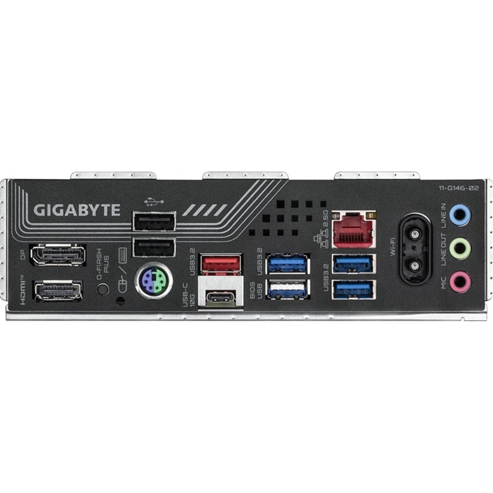 Gigabyte B850 GAMING X WIFI6E AMD AM5 Socket Motherboard, ATX, 4x DDR5 Slots, 3x M.2 Sockets, 2x USB-C Port, Fitted I/O Shield, 2.5GbE LAN, Wi-Fi 6E, 1x DisplayPort / 1x HDMI Port