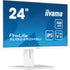 iiyama 24 Inch IPS Monitor XUB2492HSU-W6, Height Adjustable, Full HD, 100Hz, 0.4ms, FreeSync, HDMI, Display Port, USB Hub, White