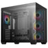 DeepCool CG530 4F Mid-Tower Case with Tempered Glass Panels, 4 Pre-Installed ARGB Fans, and Optimal Airflow Support, Black