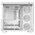 DeepCool CG530 4F Mid-Tower Case with Tempered Glass Panels, 4 Pre-Installed ARGB Fans, and Optimal Airflow Support, White