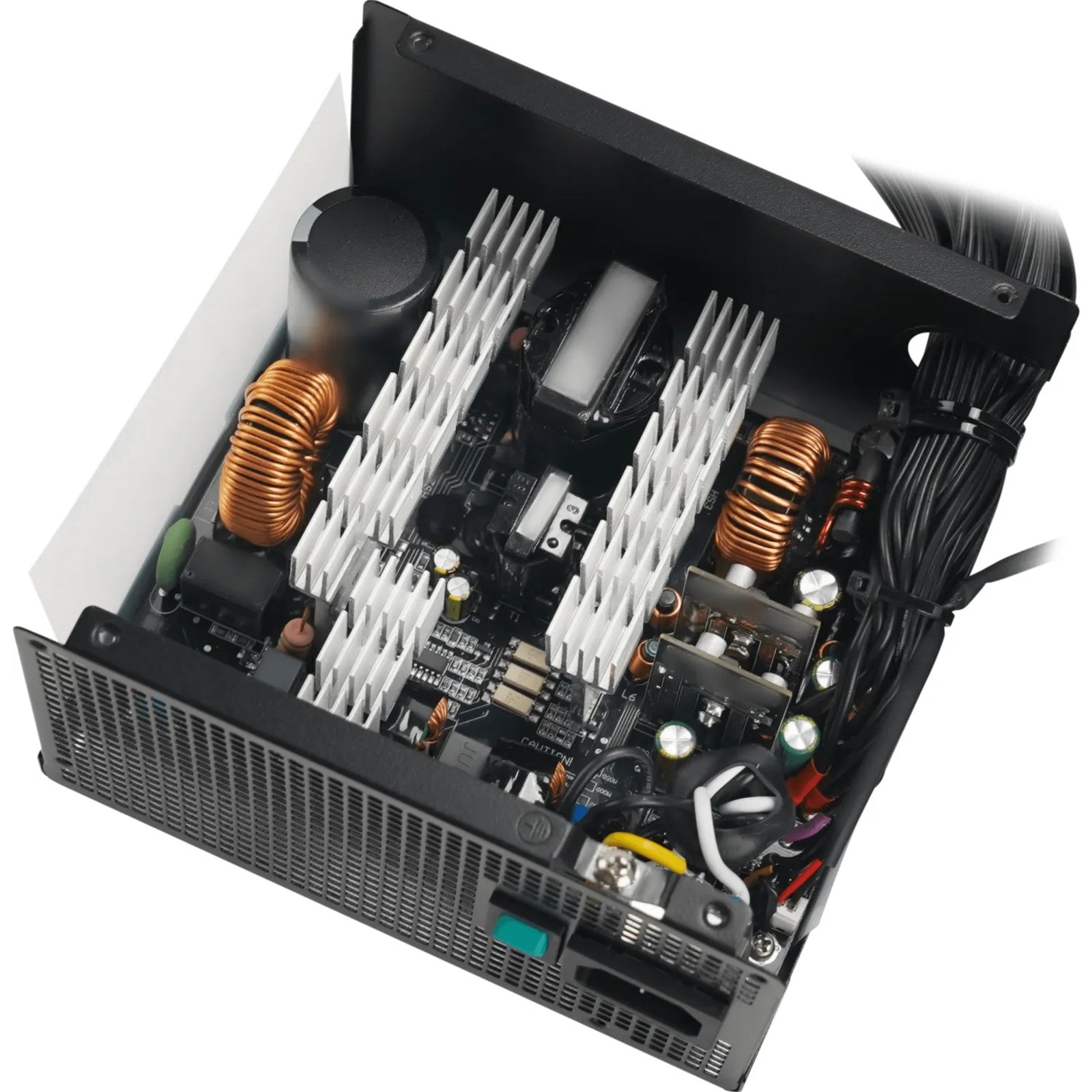 DeepCool PL650D 650W 80 Plus Bronze Power Supply with 120mm Hydro-Bearing Fan, ATX3.1 & PCIe 5.0 Support, Non-Modular Design PSU