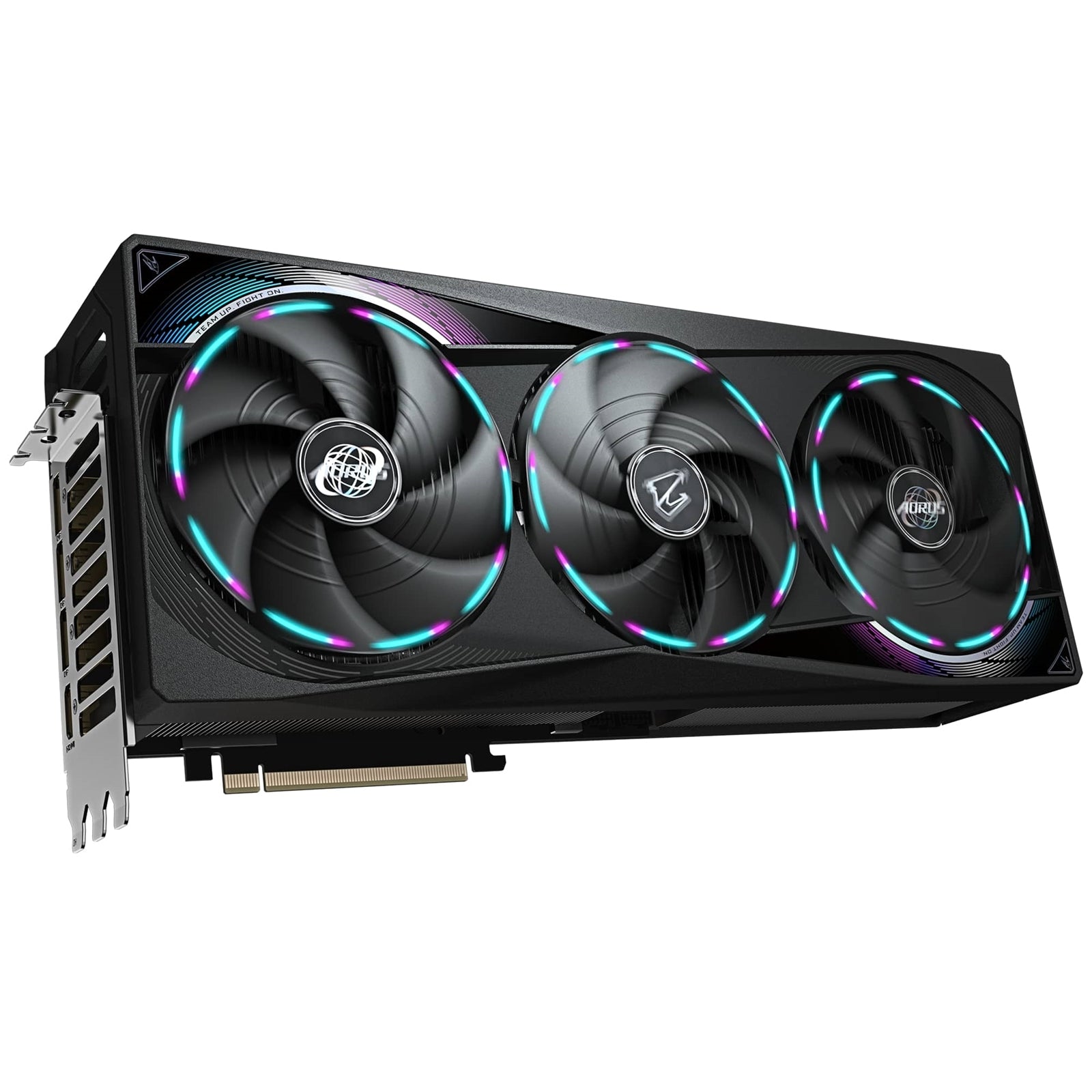 Gigabyte NVIDIA GeForce RTX 5080 AORUS MASTER 16G Graphics Card, 16GB GDDR7, 10752 CUDA Cores, 2805 MHz Core Clock, Triple Fan, RGB, 3x DisplayPorts / 1x HDMI Port