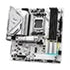 ASRock B850M Steel Legend WiFi AMD AM5 Socket Motherboard, Micro-ATX, 4x DDR5 Slots, 3x M.2 Sockets, 2x USB-C Port, Fitted I/O Shield, 2.5GbE LAN, Wi-Fi 7, 1x DisplayPort / 1x HDMI Port