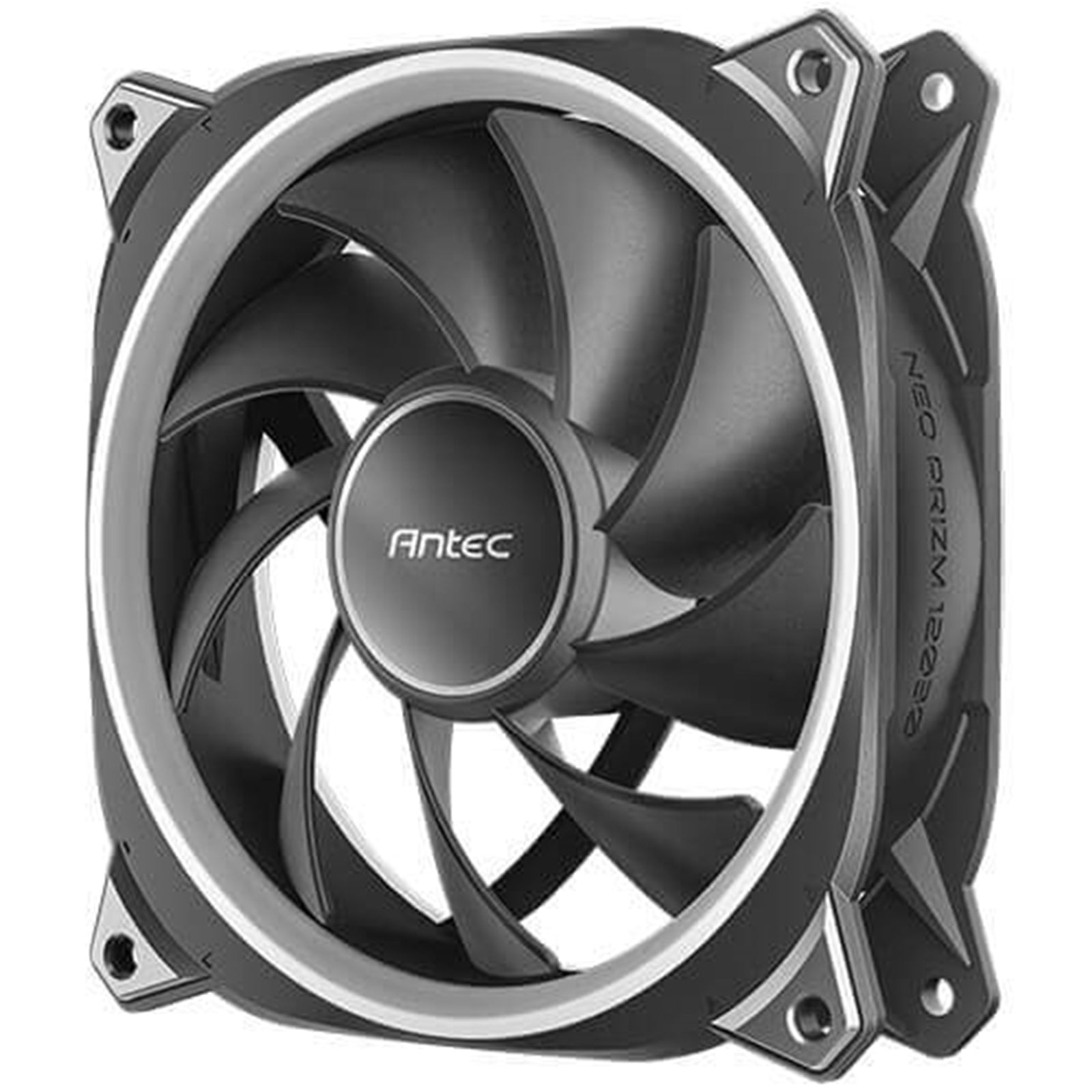 Antec Neo Prizm T3 120 ARGB PWM Case Fan - Hydro Bearing, 600-2000 RPM, Black