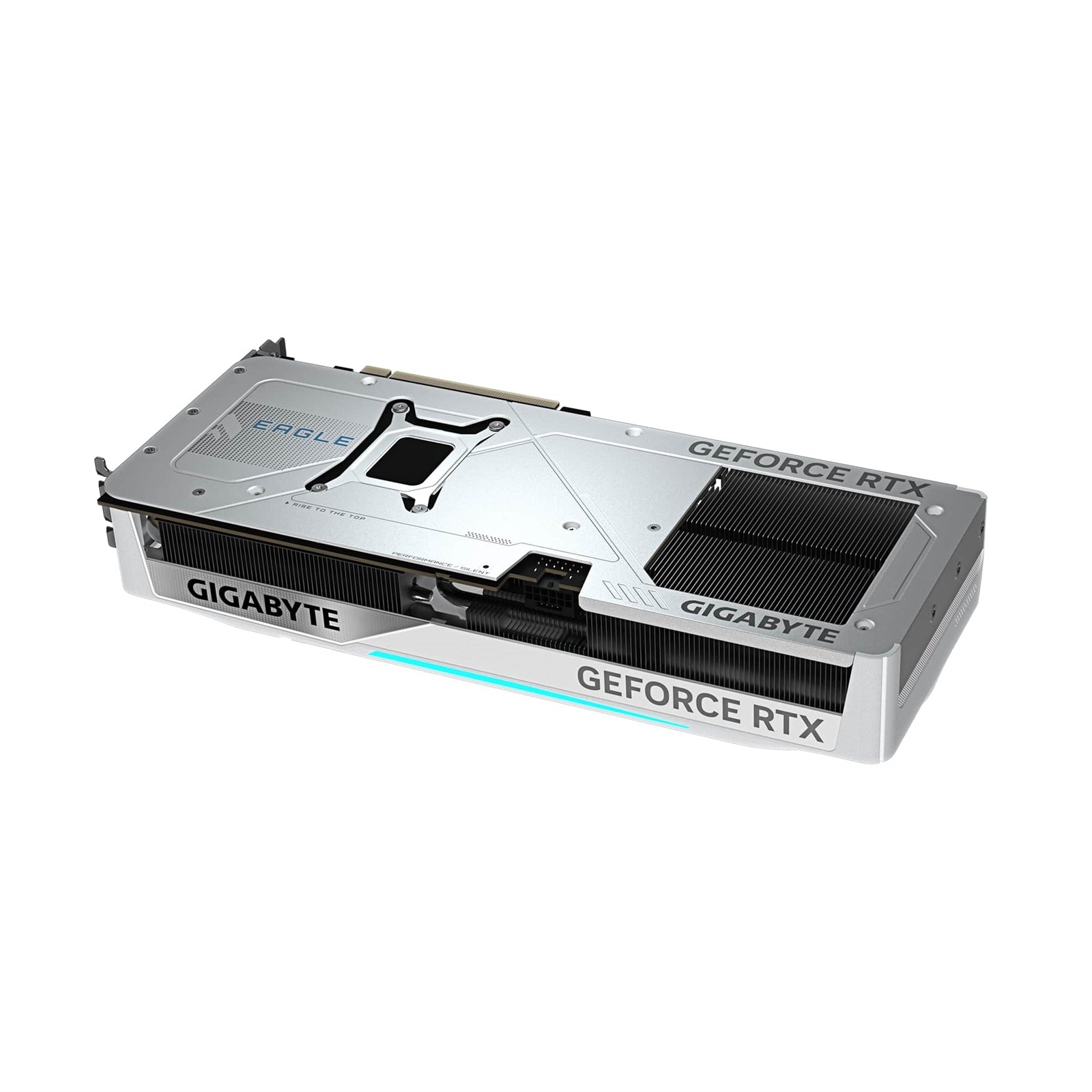 Gigabyte NVIDIA GeForce RTX 5070 Ti EAGLE OC ICE SFF 16G Graphics Card, 16GB GDDR7, 8960 CUDA Cores, 2542 MHz Core Clock, Triple Fan, White, 3x DisplayPorts / 1x HDMI Port