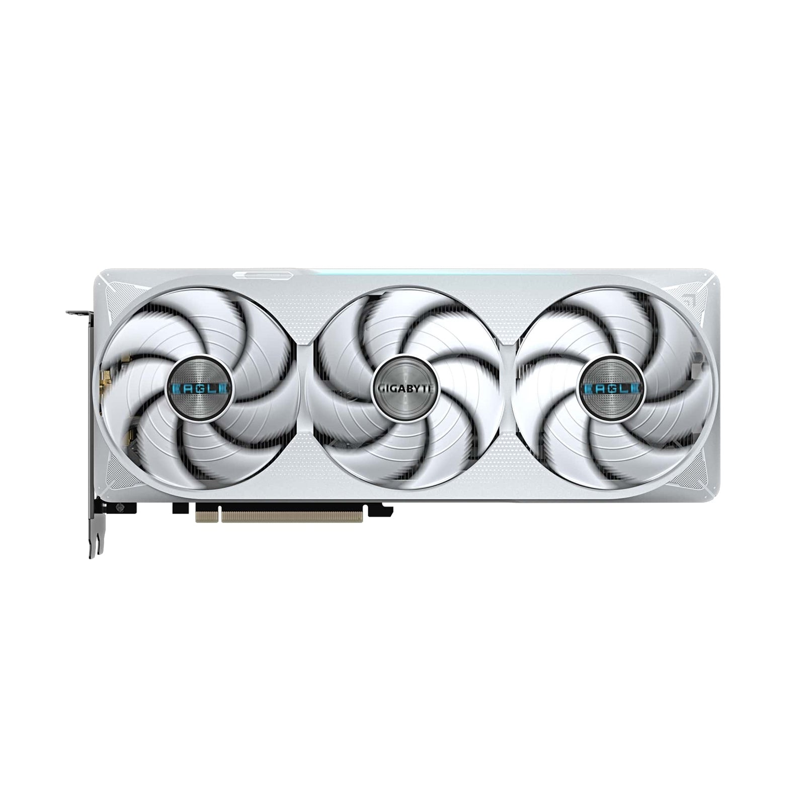 Gigabyte NVIDIA GeForce RTX 5070 Ti EAGLE OC ICE SFF 16G Graphics Card, 16GB GDDR7, 8960 CUDA Cores, 2542 MHz Core Clock, Triple Fan, White, 3x DisplayPorts / 1x HDMI Port