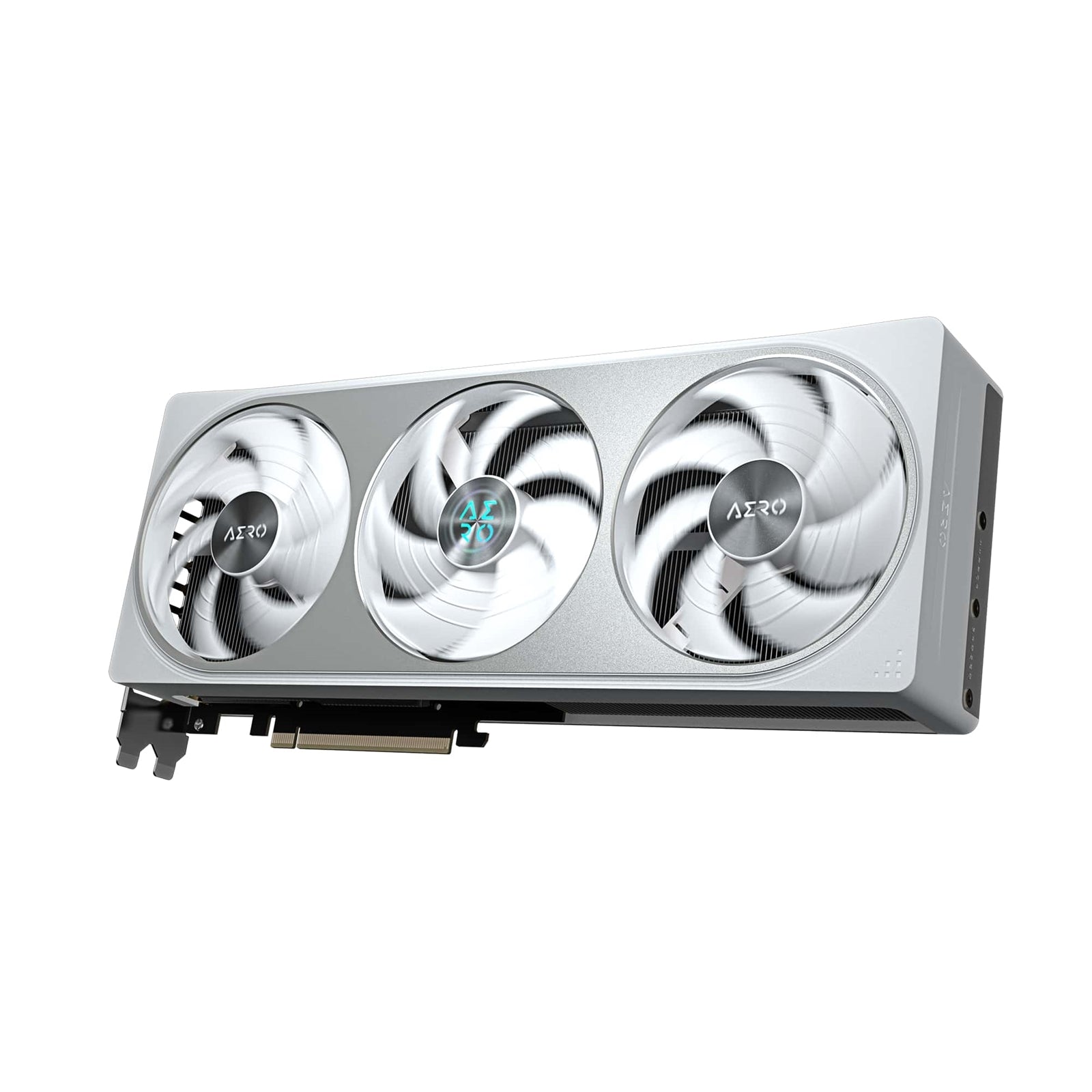 Gigabyte NVIDIA GeForce RTX 5070 AERO OC 12G Graphics Card, 12GB GDDR7, 6144 CUDA Cores, 2625 MHz Core Clock, Triple Fan, White, RGB, 3x DisplayPorts / 1x HDMI Port