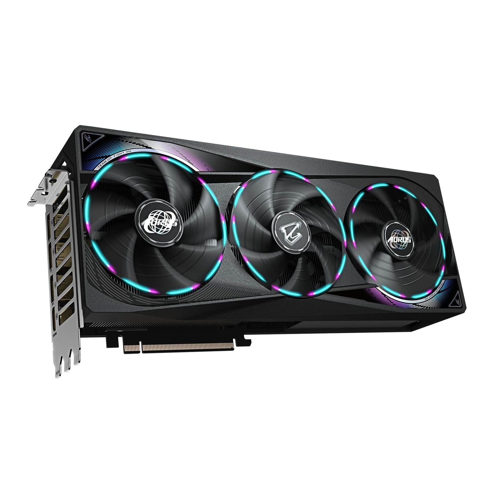 Gigabyte NVIDIA GeForce RTX 5070 AORUS MASTER 12G Graphics Card, 12GB GDDR7, 6144 CUDA Cores, 2715 MHz Core Clock, Triple Fan, RGB, 3x DisplayPorts / 1x HDMI Port