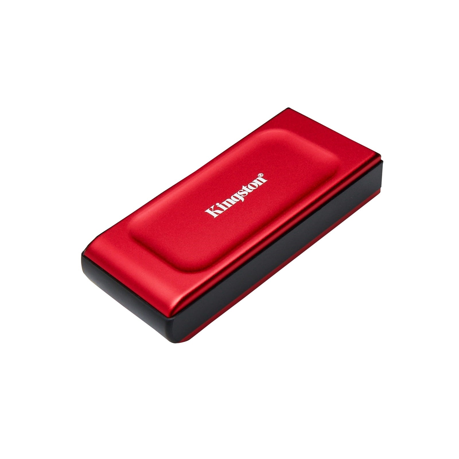 Kingston XS1000 Red 1TB Portable External SSD, Read 1050MB/s, Write 1000MB/s, USB 3.2 Gen 2, 5 Year Warranty