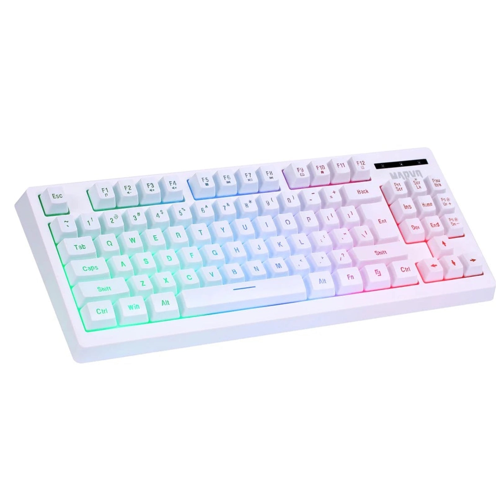 Marvo Scorpion CM310 Loot 30 3 in 1 RGB Gaming UK Layout TKL Keyboard, Mouse and Mat Bundle (White)