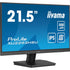 iiyama PROLITE XU2293HSU-B7 22 inch IPS Monitor, Full HD, 1ms, USB Hubx2, HDMI, DisplayPort, Freesync, 100Hz, Speakers, Black, ACR, Internal PSU, VESA