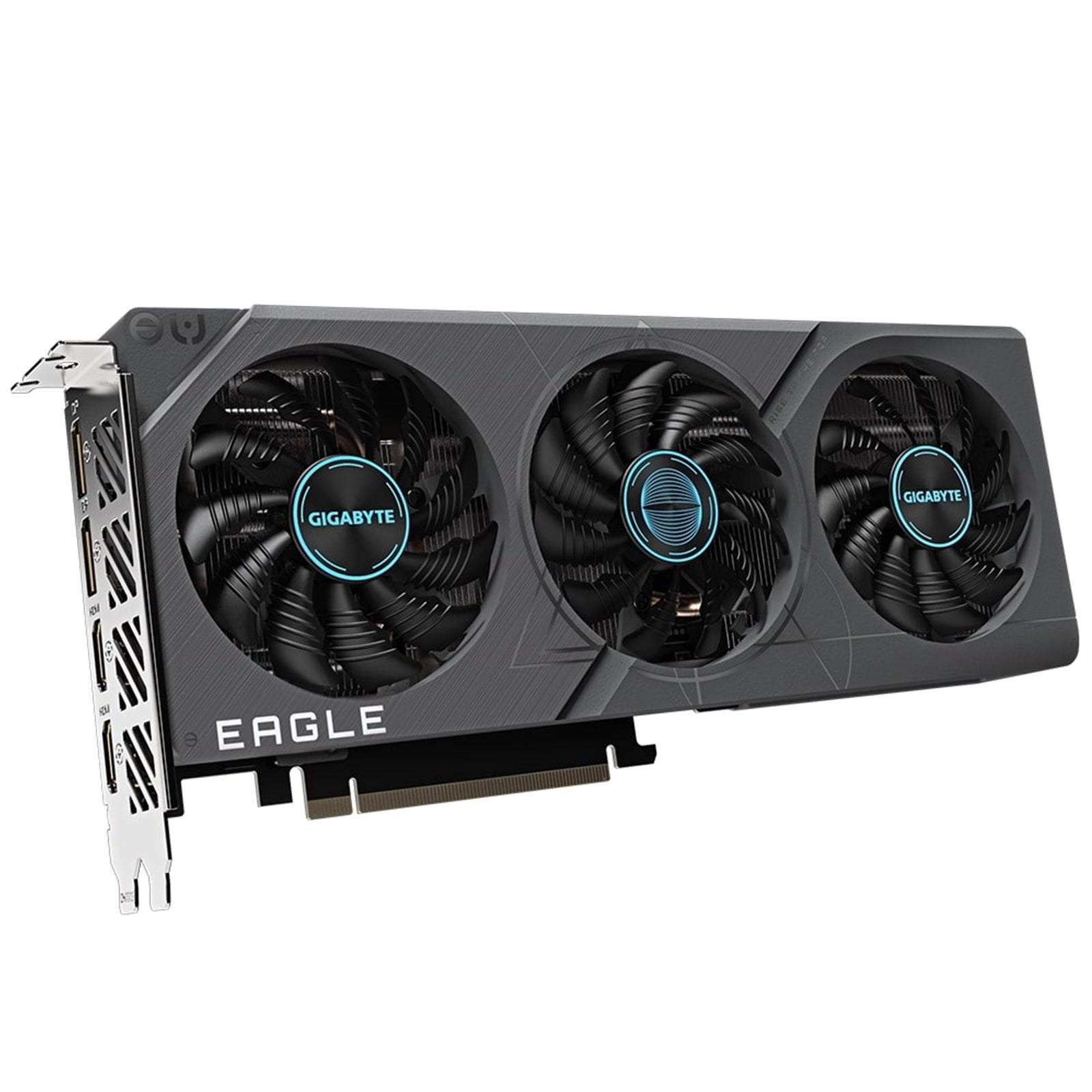 Gigabyte NVIDIA GeForce RTX 4060 Ti EAGLE OC 8G Graphics Card, 8GB GDDR6, 4352 CUDA Cores, 2550 MHz Core Clock, Triple Fan, 2x DisplayPorts / 2x HDMI Ports