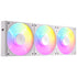 Antec Connect 120 ARGB White Reverse 3-Pack 120mm PWM Fans with Daisy Chain Design and Vibration-Absorbing Pads