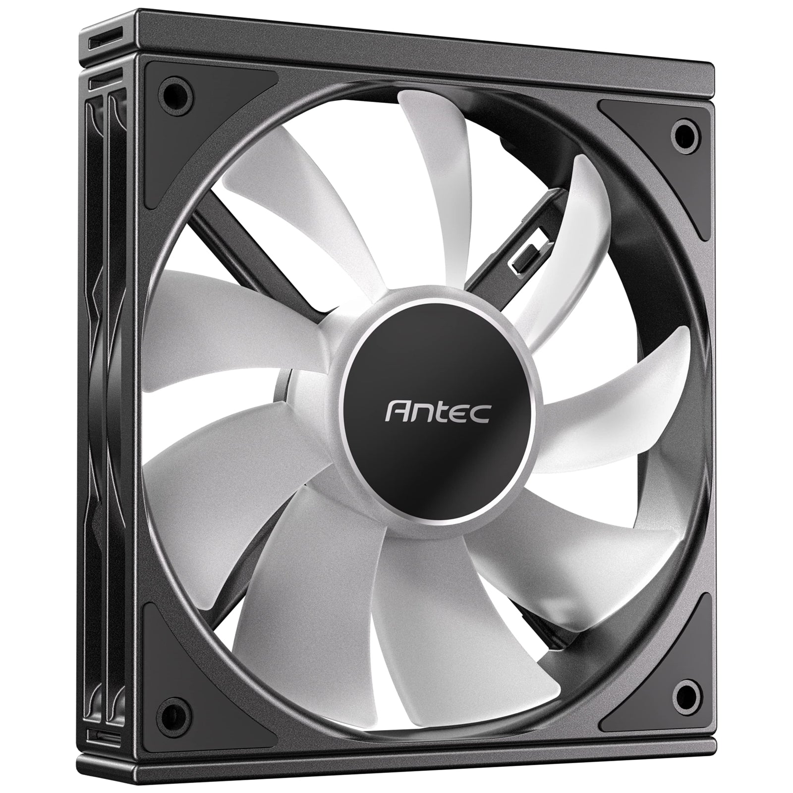 Antec Connect 120 ARGB 3-Pack 120mm PWM Fans with Daisy Chain Design and Vibration-Absorbing Pads