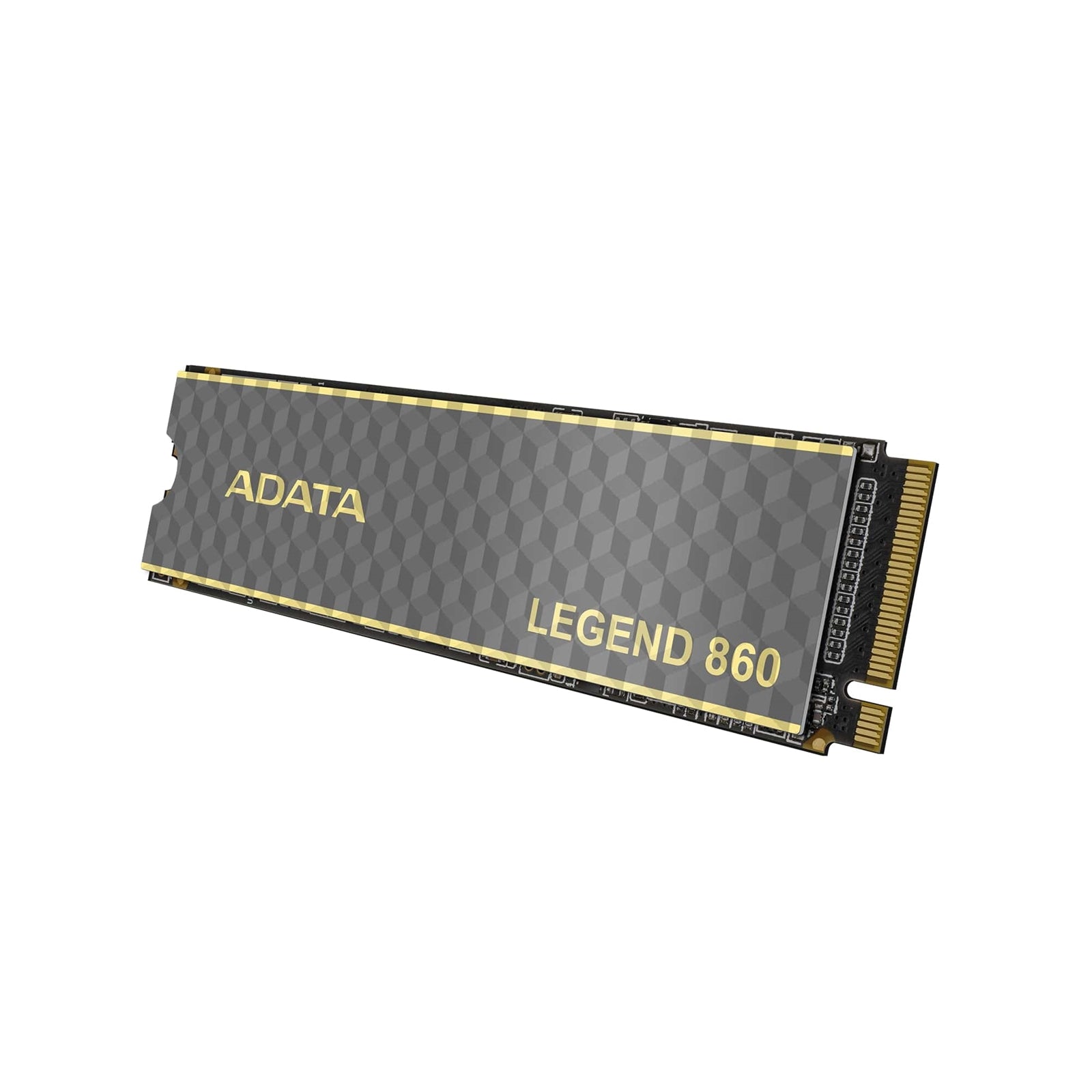 Adata Legend 860 (SLEG-860-2000GCS) 2TB NVMe SSD, PCIe Gen4, M.2 Interface, 2280, Read 6000 MB/s, Write 5000 MB/s, Heatsink 5 Year Warranty