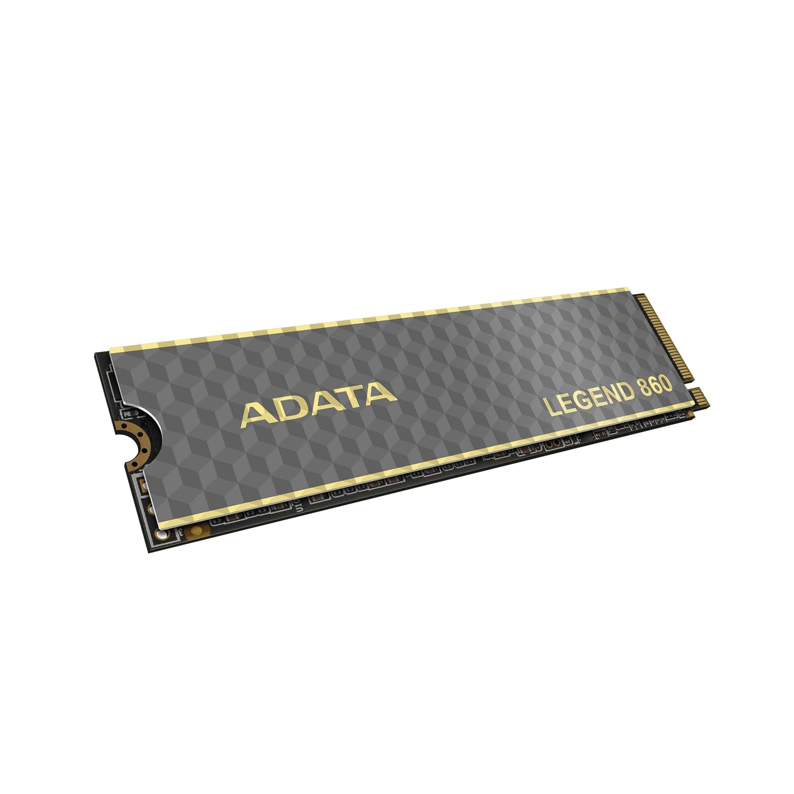 Adata Legend 860 (SLEG-860-2000GCS) 2TB NVMe SSD, PCIe Gen4, M.2 Interface, 2280, Read 6000 MB/s, Write 5000 MB/s, Heatsink 5 Year Warranty