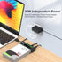 Maiwo USB Type-C, Dual Bay HDD/NVMe M2 SSD 10Gbps Clone Converter For 2.5" and 3.5" SATA