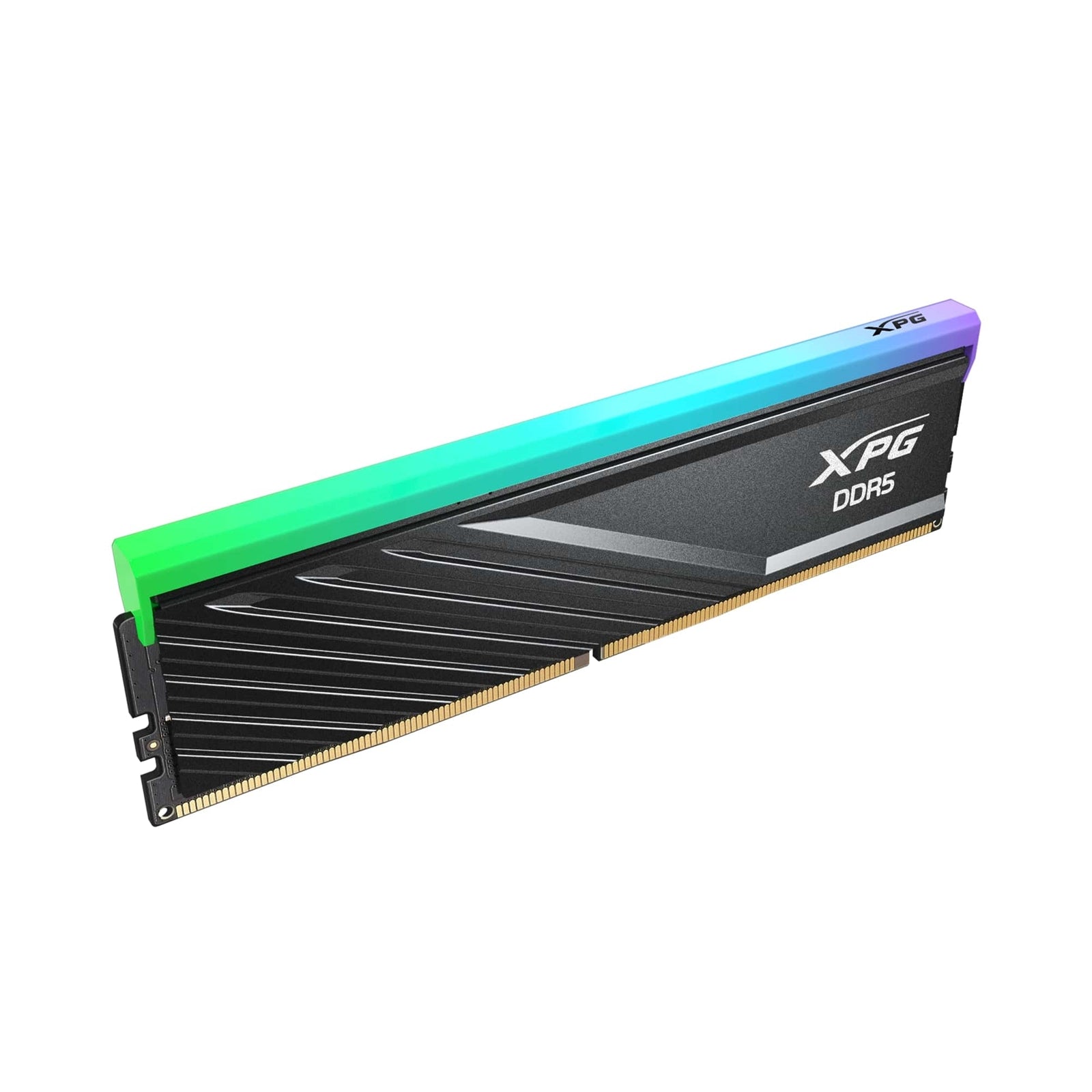 Adata LANCER RGB AX5U6000C3616G-DTLABRBK DDR5 6000MHz, 32GB, (2 x 16GB) CL36-38-38, 1.35v, Retail, Black RGB System Memory