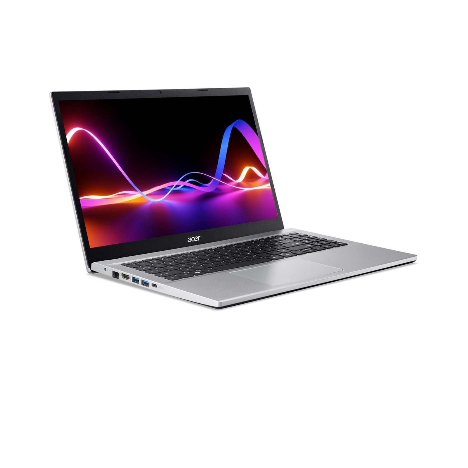 Acer Aspire 3 Laptop, 15.6 Inch FHD Screen, AMD Ryzen 5 5500U Processor, 8GB RAM, 512GB SSD, Windows 11 Home, Silver