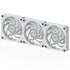 Gigabyte AORUS EZ Chain Fan 120 Ice 120mm ARGB Fans with Easy Daisy-Chain Setup 3-Pack White