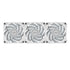 Gigabyte AORUS EZ Chain Fan 120 Ice 120mm ARGB Fans with Easy Daisy-Chain Setup 3-Pack White