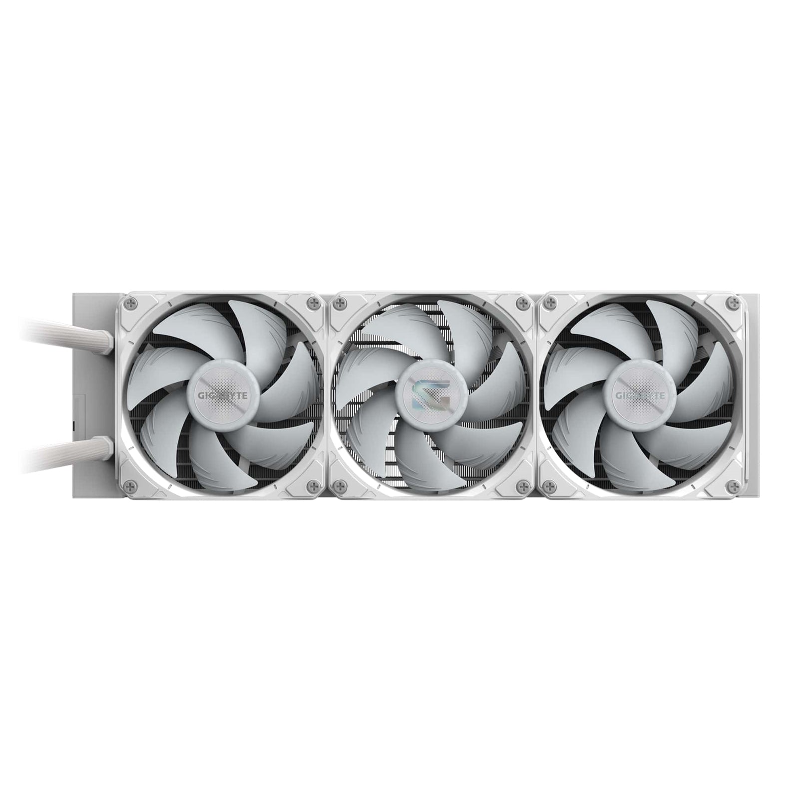 GIGABYTE GP-GIGABYTE GME ICE 360 All-in-One Liquid CPU Cooler – 360mm Radiator, ARGB Lighting, Teflon Tubing, and Magnetic Rotating Cover