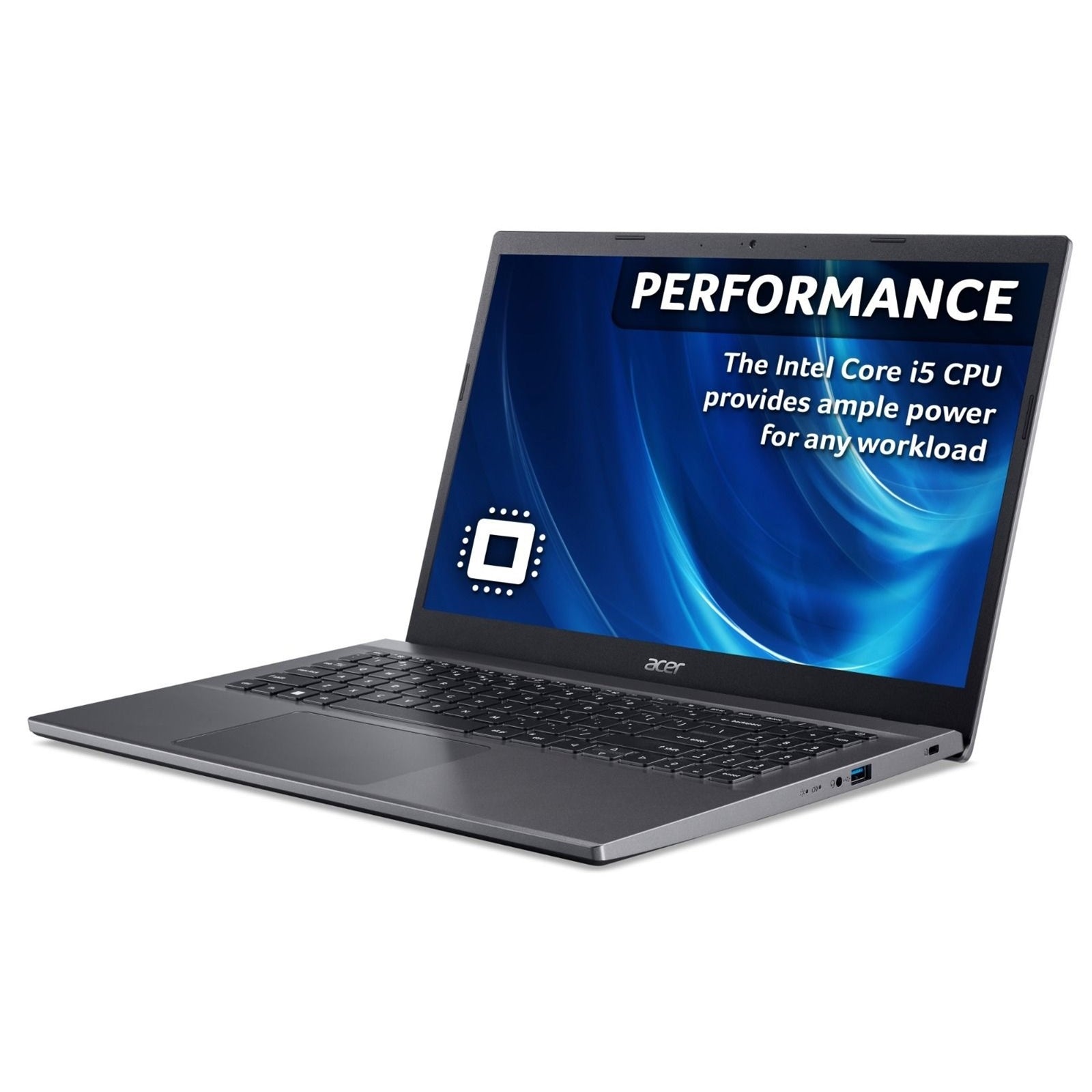 Acer Extensa 15 EX215-55 Laptop, 15.6 Inch FHD IPS Screen, Intel Core i5-1235U 12th Gen Processor, 16GB RAM,  512GB SSD, Windows 11 Home
