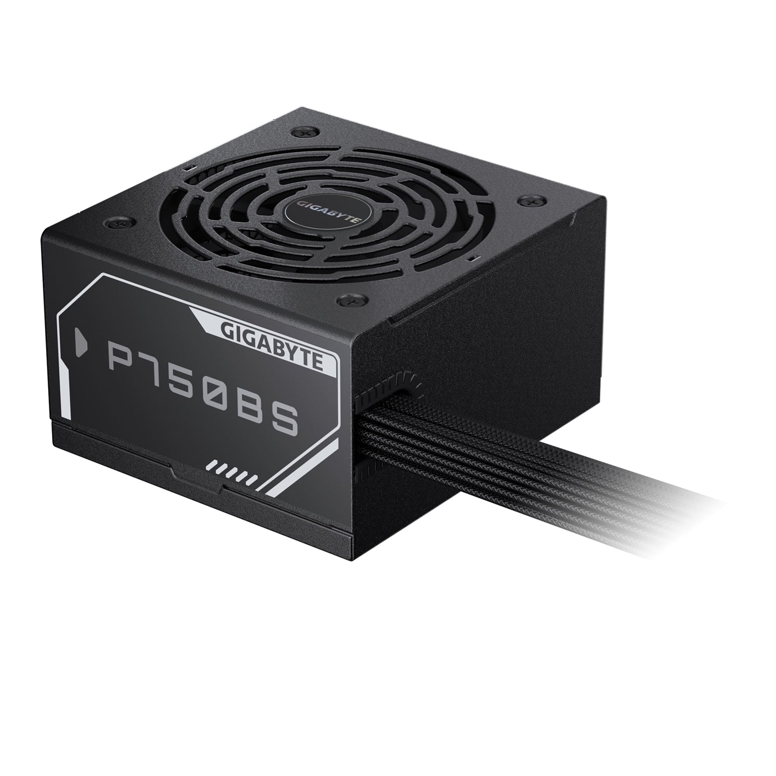 Gigabyte 750W 80+ Bronze Certified Power Supply, Silent 120mm FDB Fan, Soft-Textured Cables, Single +12V Rail, Advanced Protection, 3-Year Warranty