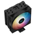 DeepCool AG400 Black ARGB V2 CPU Air Cooler, 120mm PWM Fan, 4 Direct Touch Heat Pipes, Addressable RGB, LGA1851/1700/1200, AM5/AM4 Compatible, High-Performance Single Tower Cooler