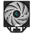 DeepCool AG400 Black ARGB V2 CPU Air Cooler, 120mm PWM Fan, 4 Direct Touch Heat Pipes, Addressable RGB, LGA1851/1700/1200, AM5/AM4 Compatible, High-Performance Single Tower Cooler