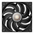 DeepCool FT12 120mm PWM Case Fan, High Airflow 75 CFM, 4.2mmAq Static Pressure, Quiet Operation =32dB, Fluid Dynamic Bearing, Black