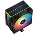 DeepCool AG500 BK ARGB CPU Air Cooler, 240W TDP, 120mm PWM Fan, 5 Copper Heatpipes, Addressable RGB Lighting, Intel & AMD Compatible, Black